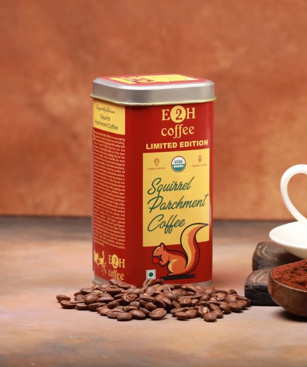 "Squirrel Parchment Coffee"